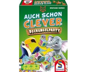 Schmidt Spiele 40682 Auch Schon Clever, Jungle, Reiseespiel, Würfelspiel