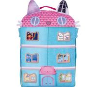 Schmidt Spiele 42804 Gabby's Dollhouse Maison de poupée avec 3 Figurines et Ascenseur, en Peluche, 41 cm, Multicolore
