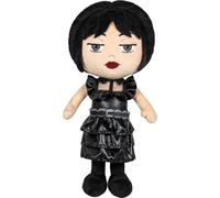 Schmidt Spiele 42833, Wednesday Addams im Ballkleid, 33 cm Plüschfigur Peluche, Multicolore