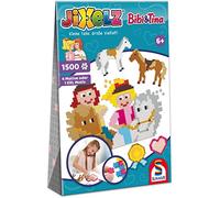 Schmidt Spiele 46116 Jixelz, Bibi & Tina 1500 pièces, 5 Motifs, Kits de Bricolage pour Enfants, Puzzles pour Enfants