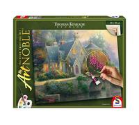 Schmidt Spiele 46167 My ArtNoble, Thomas Kinkade, Lamplight Manor, kit de Peinture, Arts et Loisirs créatifs