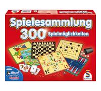 Schmidt-Spiele Collection de jeux 49195, 300 jeux, Rouge