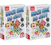 Schmidt Spiele 49365 Encore Plus Bien, Jeu de dés de la série Klein & Fein, Multicolore (Lot de 2)