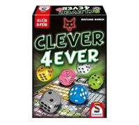Schmidt Spiele 49424 Clever 4-Ever Jeu de dés, Petits et Fins, Multicolore
