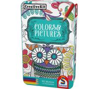 Schmidt Spiele- Jeu de Famille Kit Créatif-Couleurs et Photos, 51403