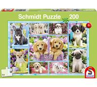 Schmidt Spiele 56162 Chiots, 200 pièces Puzzle pour enfants