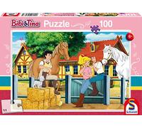 Schmidt Spiele 56187 Puzzle Bibi et Tina - chez Martinshof 100 Pièces