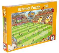 Schmidt Spiele 56358 - Puzzle pour Enfant - Finale au Stade de Football - 150 pièces - Multicolore