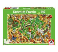 Schmidt Spiele- Labyrinthe Puzzle pour Enfants 150 pièces, 56367, coloré