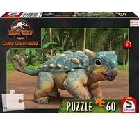 Schmidt Spiele 56435 Jurassic World Puzzle pour Enfants avec Inscription « The Ankylosaurus Bumpy » 60 pièces, coloré