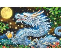 Schmidt Spiele 56438 Puzzle d'aventure de Dragon, 200 pièces pour Enfants
