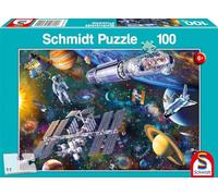 Schmidt Spiele 56455 Space Fun, 100 pièces Puzzle pour Enfants, Coloré