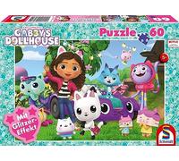 Puzzle - Schmidt - Gabby's Dollhouse - 60 pièces - Dessins animés et BD - Effet pailleté