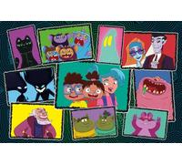 Schmidt Spiele 56479 Monster Loving Maniacs, galerie d'images, Puzzle 200 pièces pour Enfants, Multicolore