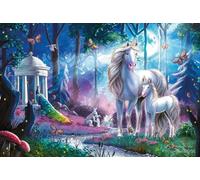 Schmidt-Spiele Puzzle 56486 Jument Licorne avec Poulain 200 pièces pour enfant