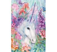 Schmidt Spiele 56530 Douce Licorne beauté, Puzzle pour Enfants de 100 pièces en Carton d'herbe