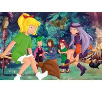 Schmidt Spiele 56568 Puzzle pour Enfant Bibi Blocksberg, sur la Montagne, 100 pièces