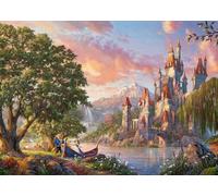 Schmidt Spiele 57372 Thomas Kinkade, Disney, Belles Magical World, Puzzle 3000 pièces