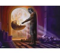 Puzzle 1000 pièces : Star Wars The Mandalorian : Tournant