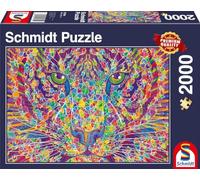 Schmidt Spiele 57394 Wild at Heart Tiger, Puzzle 2000 pièces, Normal