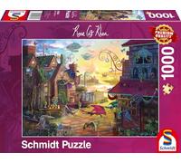 Schmidt Spiele 57584 Rose Cat Khan, Dragon Mail, 1000 pièces Puzzle