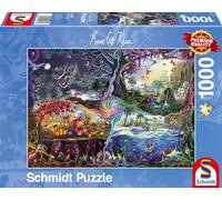 Schmidt Spiele 57587 Rose Cat Khan, Portail des Quatre Royaumes, Puzzle de 1000 pièces