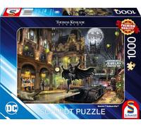 Schmidt Spiele 57588 Thomas Kinkade, Batman, Gotham City, 1000 Teile Puzzle