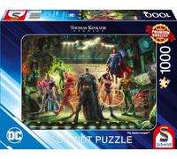 Schmidt Spiele 57591 Thomas Kinkade, La Ligue des justiciers, 1000 Teile Puzzle