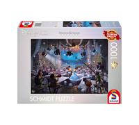 Schmidt Spiele 57595 PUZZLE ADULTES 1000 PIÈCES - Disney, 100 ans édition spéciale 1, édition limitée