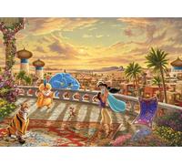 Schmidt Spiele Puzzle Thomas Kinkade – Jasmine Danse dans le désert – 1000 pièces