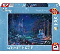 Schmidt Spiele 58043 Thomas Kinkade, Disney, Cinderella, Cendrillon Dansant dans l'étoile, Puzzle 1000 Pieces