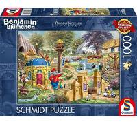 Puzzle 1000 pièces : Benjamin Blümchen, Une journée au zoo de Neustadt G