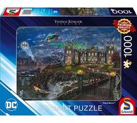 Schmidt Spiele 58427 Puzzle Thomas Kinkade, Warner, DC, Wayne Manor, 1000 pièces
