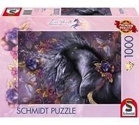 Schmidt Spiele Puzzle Laurie Prindle Rose Bleue – 1000 pièces