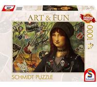 Schmidt Spiele 58529 Markus Binz Mona Lisa 2024 Puzzle 1000 pièces Multicolore