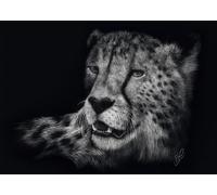 Schmidt-Spiele Puzzle 58542 Speed Cheetah – Ashley Wheels – 1000 pièces