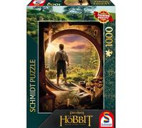 Schmidt Spiele 58552 Le Hobbit, Quittant Cul de Sac, Puzzle 1000 pièces