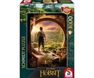 Schmidt Spiele 58552 Le Hobbit, quittant Cul-de-Sac, Puzzle de 1000 pièces