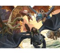Schmidt Spiele 58582 Puzzle de 1 000 pièces pour apprivoiser Les Dragons en Toute simplicité