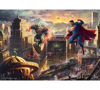 Schmidt Spiele 58591 Superman, Homme d'acier, Thomas Kinkade, Puzzle 1000 pièces