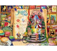 Schmidt Spiele 58599 Souvenirs de Paris, Aimee Steward, Puzzle 1000 pièces
