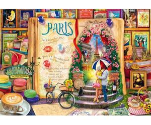Schmidt Spiele 58599 Souvenirs de Paris, Aimee Steward, Puzzle 1000 pièces