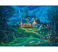 Schmidt Spiele 58607 La Maison hantée, Zac Kinkade, Puzzle 1000 pièces