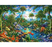 Schmidt Spiele 58611 Island Paradise Michael Fishel 1000-Piece Jigsaw Puzzle Mad