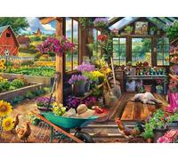 Schmidt Spiele 58632 La Maison d'été, Jeff Hayne, Puzzle 1000 pièces