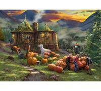 Schmidt Spiele 58660 Wizarding World Harry Potter Hagrid's Hat Thomas Kinkade Puzzle 1000 pièces