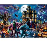 Schmidt Spiele 58871 Nuit d'halloween, Puzzle de 1000 pièces