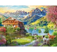 Schmidt Spiele 58886 Détente dans Les Dolomites, Puzzle de 1000 pièces