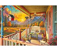 Schmidt-Spiele Puzzle Véranda de Montagne 58893 – 1000 pièces