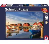 Schmidt Spiele 58955 Puzzle Port de pêche Weiße Wiek - 500 pièces